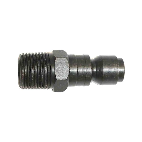 Interstate Pneumatics 3/8 Inch Automotive Steel Coupler Plug x 3/8 Inch Male NPT CPA661 - main